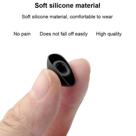 6PCS Silicone Ear Tips Fit For Redmi Buds6 Pro/ Buds5 Pro Ear Tips Earcup Sleeve S/M/L In Ear Buds Comfortable And Easy To Wear Peaceful Pleasures Health and Wellness
