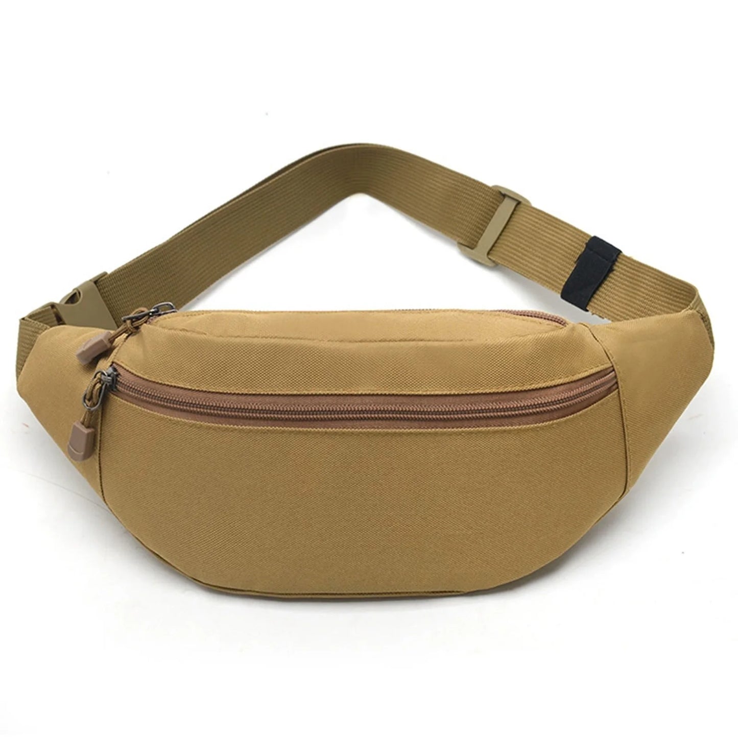 Fanny Pack Crossbody Bag Large Capacity Waterproof Crossbody Sling Bag for Running Walking Workout Peaceful Pleasures Health and Wellness B