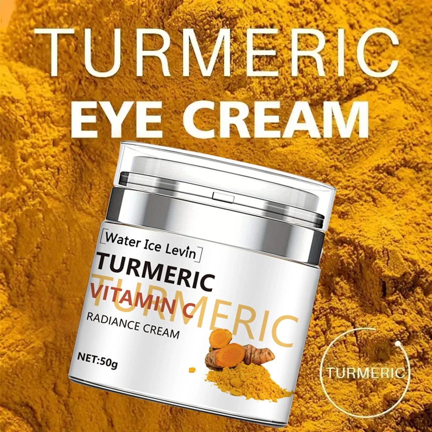 Turmeric Vitamin C Face Cream – Retinol & Hyaluronic Acid