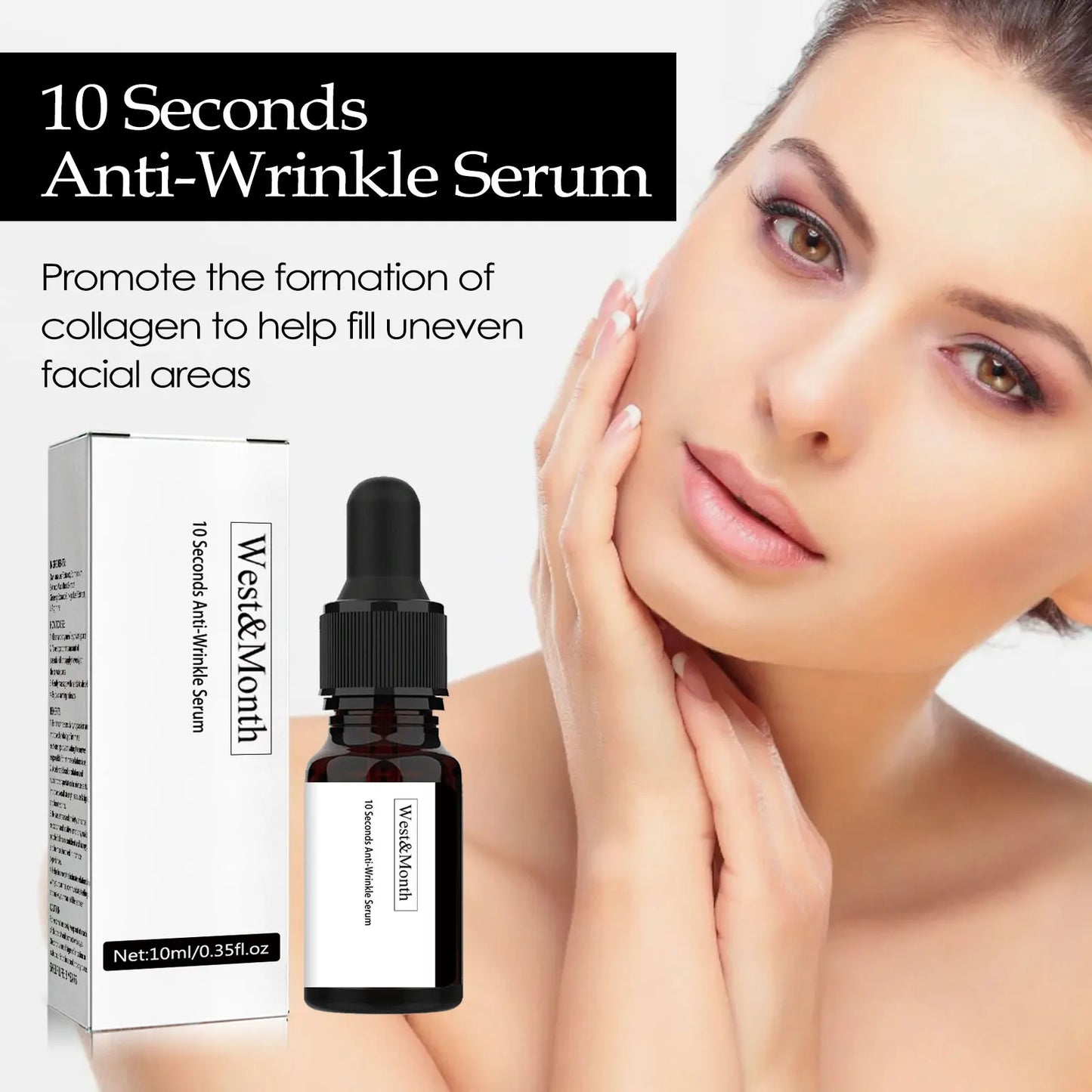 WEST MONTH Anti-Wrinkle Serum – Face, Neck & Forehead Firming