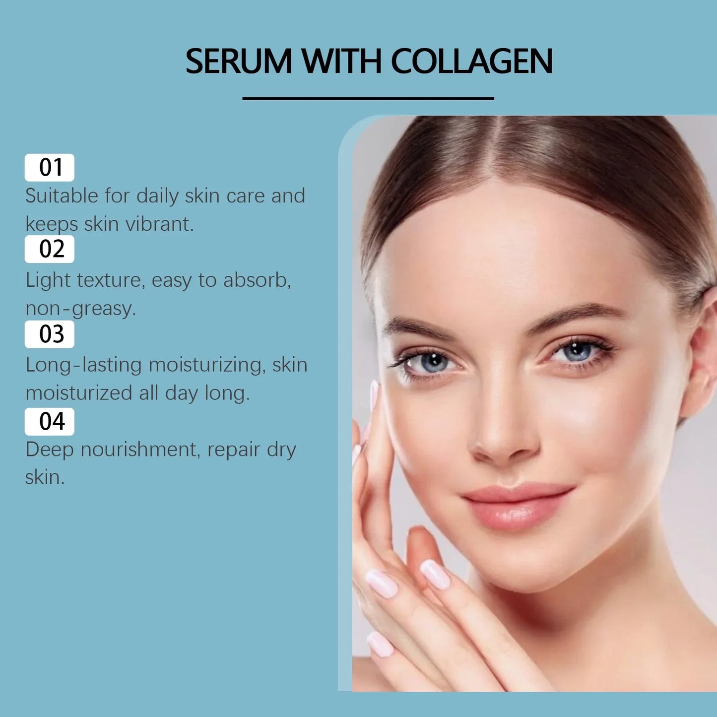 Hoygi Collagen Face Serum – Firming & Moisturizing Essence