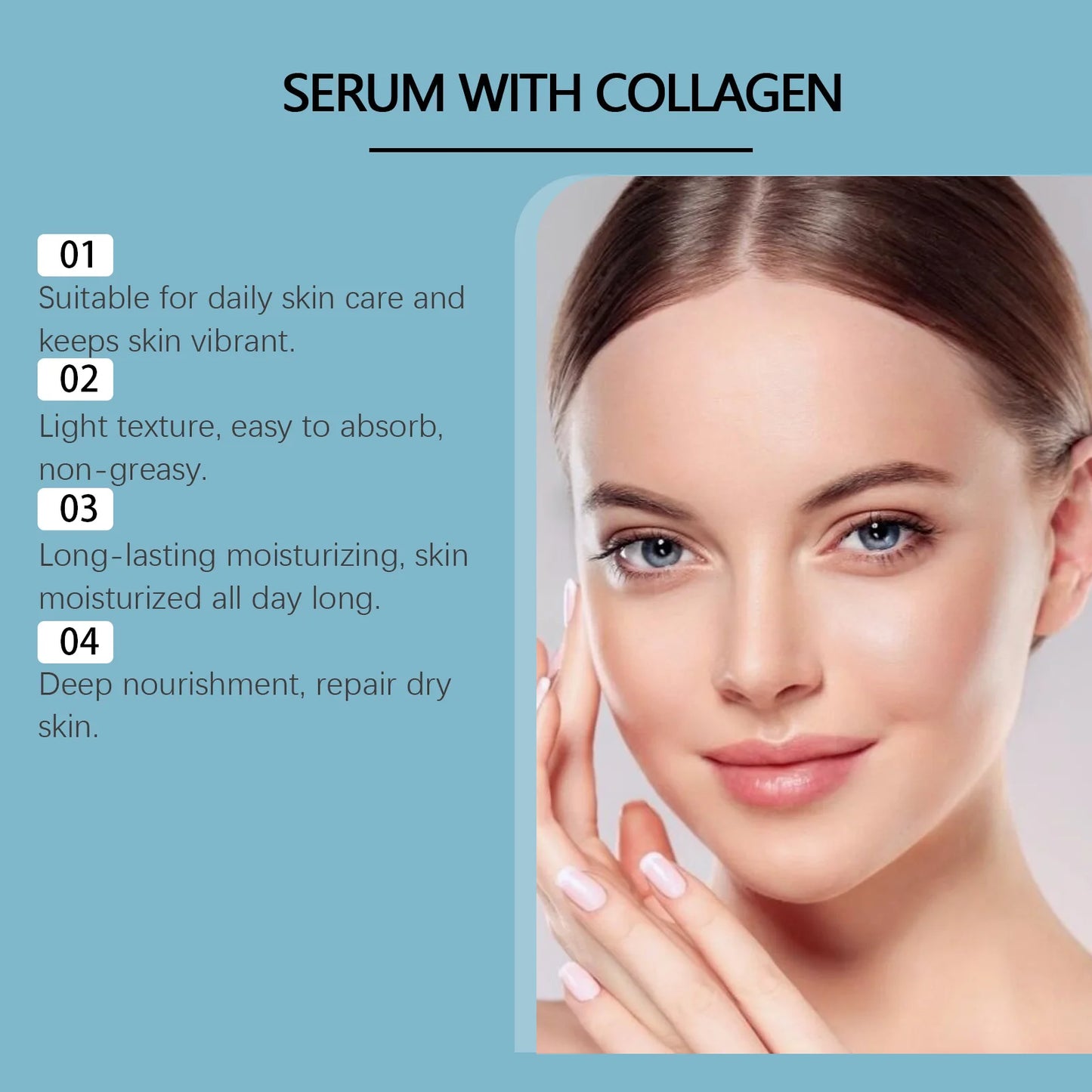 Hoygi Collagen Face Serum – Firming & Moisturizing, 50ml