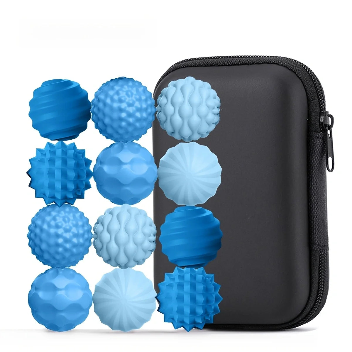 Magnetic Silicone Fidget Balls – Sensory Toy Set 6 or 12 Pcs
