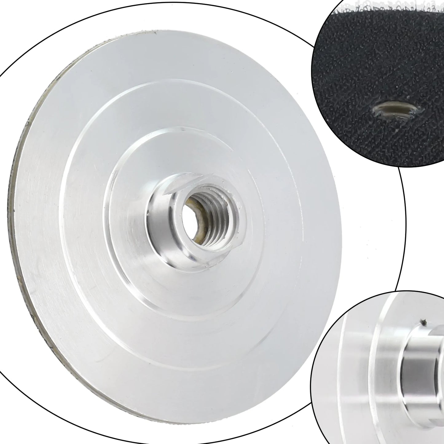 Backer Pad Diamond Polishing Aluminum Base Backing Holder M14 M10