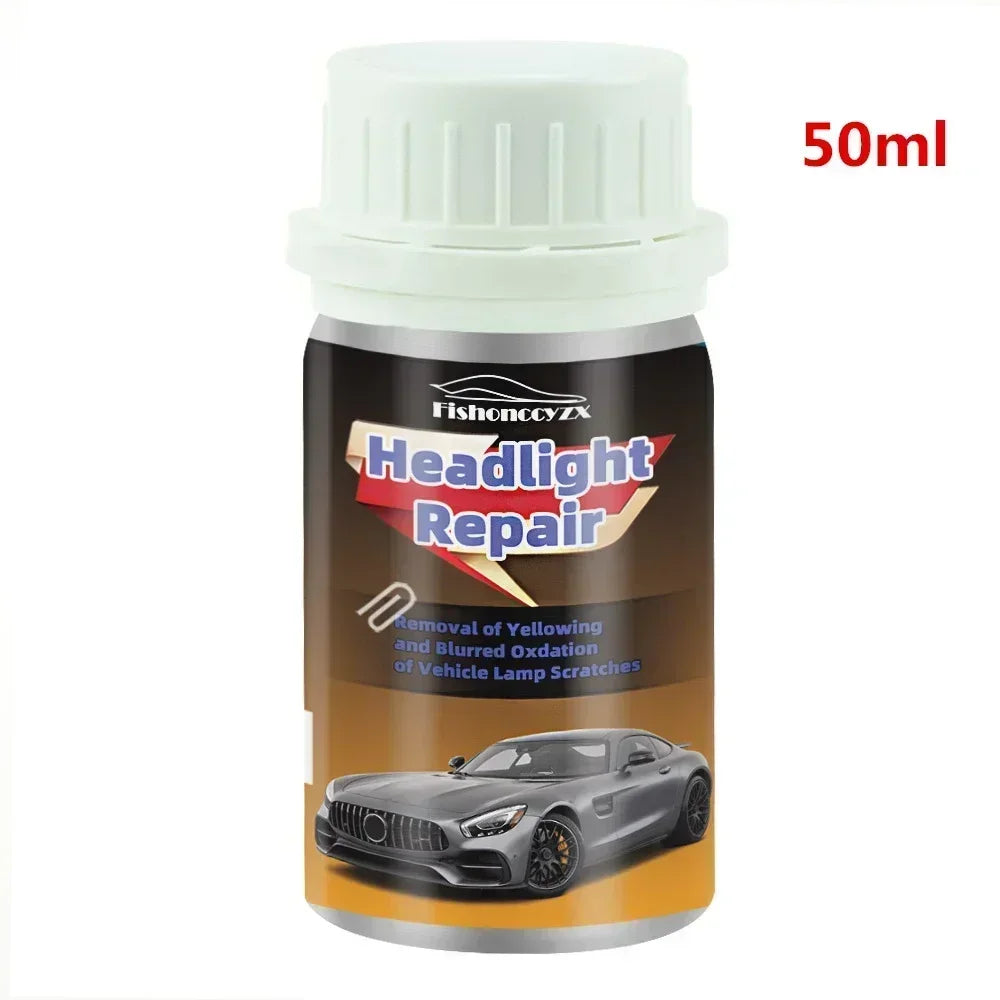 800ml Headlights Liquid Polymer Headlight Chemical Polish Repair Fluid Refurbishment Scratch Repair Polishing Headlights Kit Peaceful Pleasures Health and Wellness 50ml