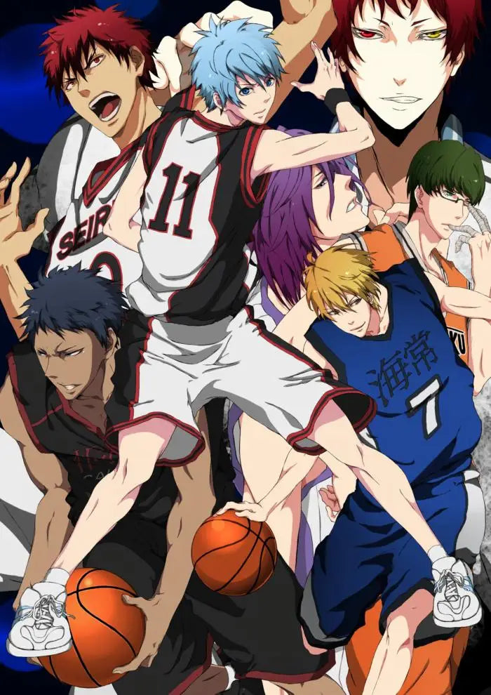 Kuroko No Basket Anime Canvas Wall Art Minimalist Poster