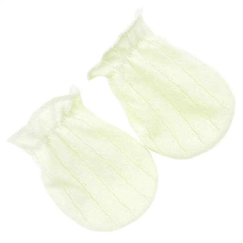 Infant Scratch Prevention Cotton Mittens – Baby Gloves 0–12M