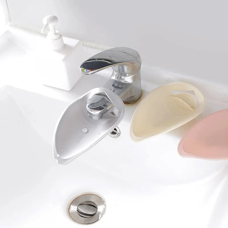 2 Pcs Faucet Extender Water Saving Help Children Hand Washing Equipment Bathroom Kitchen Accessories Sink Faucet Extension Peaceful Pleasures Health and Wellness