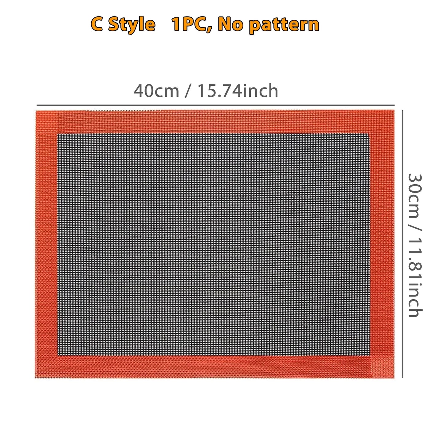 Perforated Double-Sided Silicone Baking Mat | Puff & Round Patterns – Non-Stick Reusable Oven Liner