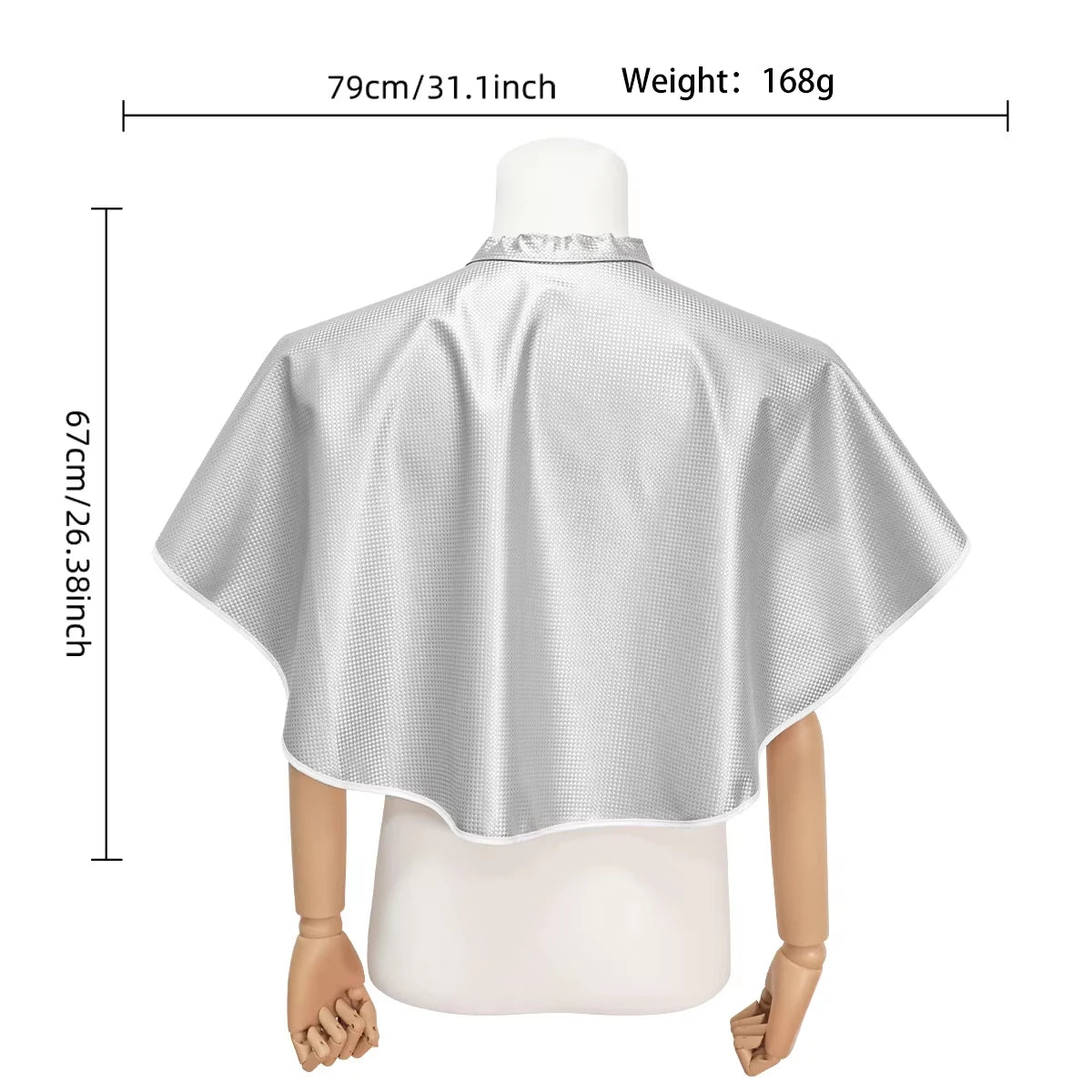 Salon Hair Coloring Cape Barber Waterproof Hairdressing Dyed Shawl Non-stick Hair Apron Pro Barbershop Styling Dye Tool Supplies Peaceful Pleasures Health and Wellness