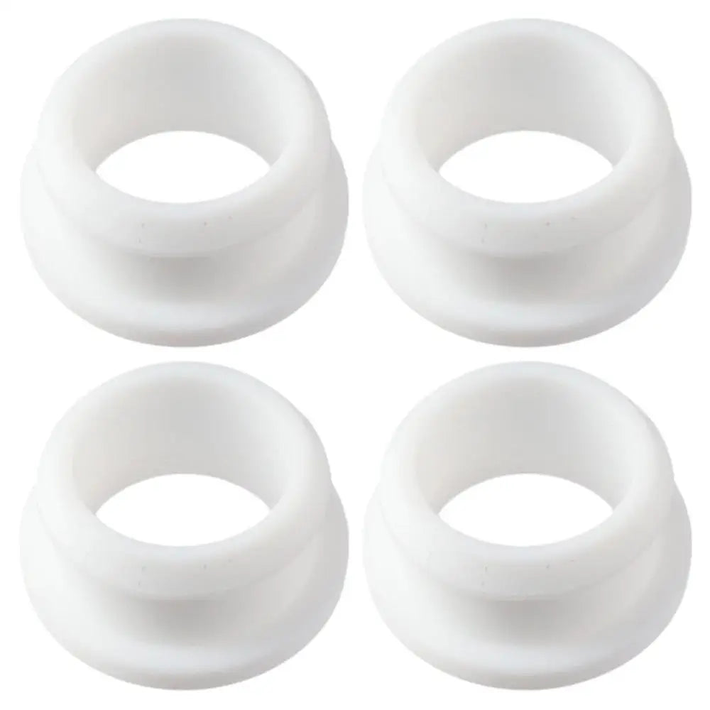 4Pcs Round Rubber Grommets Black White Silicone Rubber Rubber Plug Hole Grommet Cable Wire Hole Plug Electrical Box Cable Pipe Peaceful Pleasures Health and Wellness