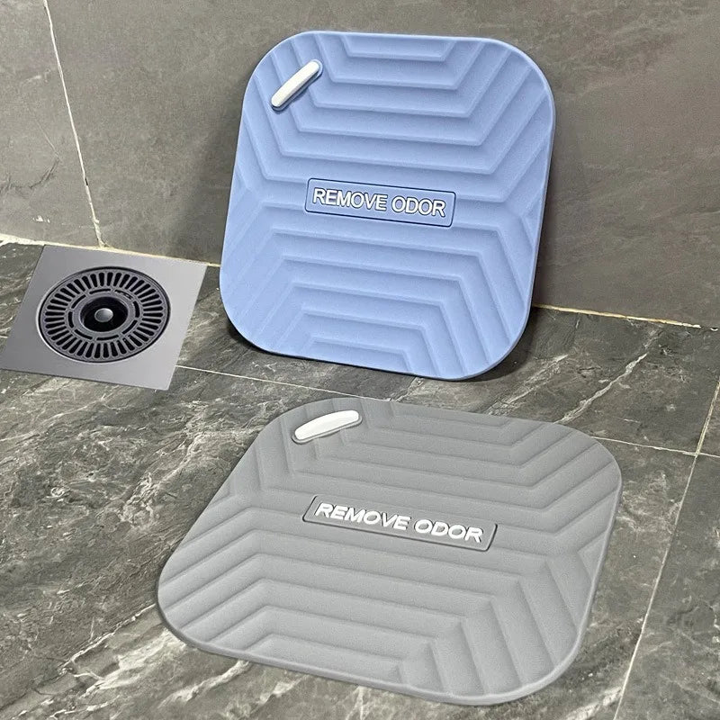 Silicone Anti Odor Floor Drain Deodorant Pad Toilet Pad Bathroom Anti Odor Sewer Deodorant Cover Water Stopper Bathroom Products Peaceful Pleasures Health and Wellness