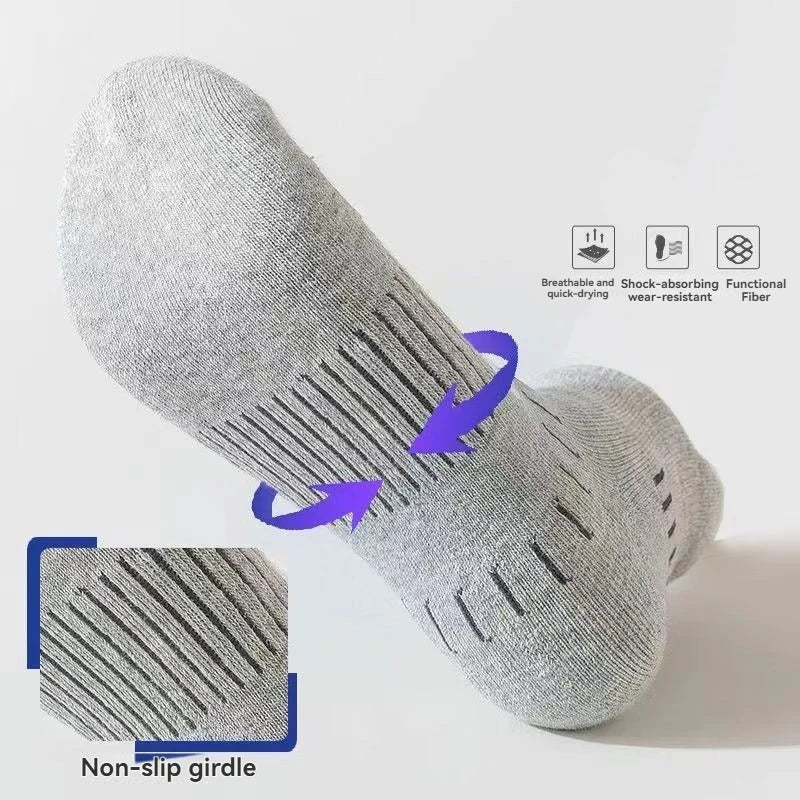 5 Pairs of Men's Sports Socks, Fashionable And Casual Cotton Spring/Summer Style Sweat Absorbing And Breathable Short Socks Peaceful Pleasures Health and Wellness