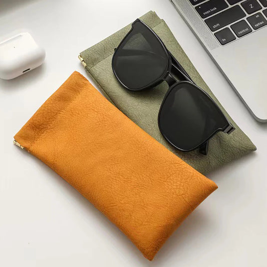 Portable Glasses Sunglasses Storage Bag Anti Pressure Velvet Peaceful Pleasures Health and Wellness
