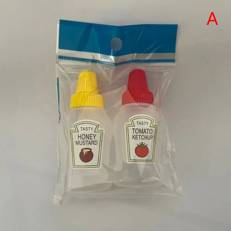 Mini Sauce Bottles for Bento Lunch Box | 25ml Set of 1–6