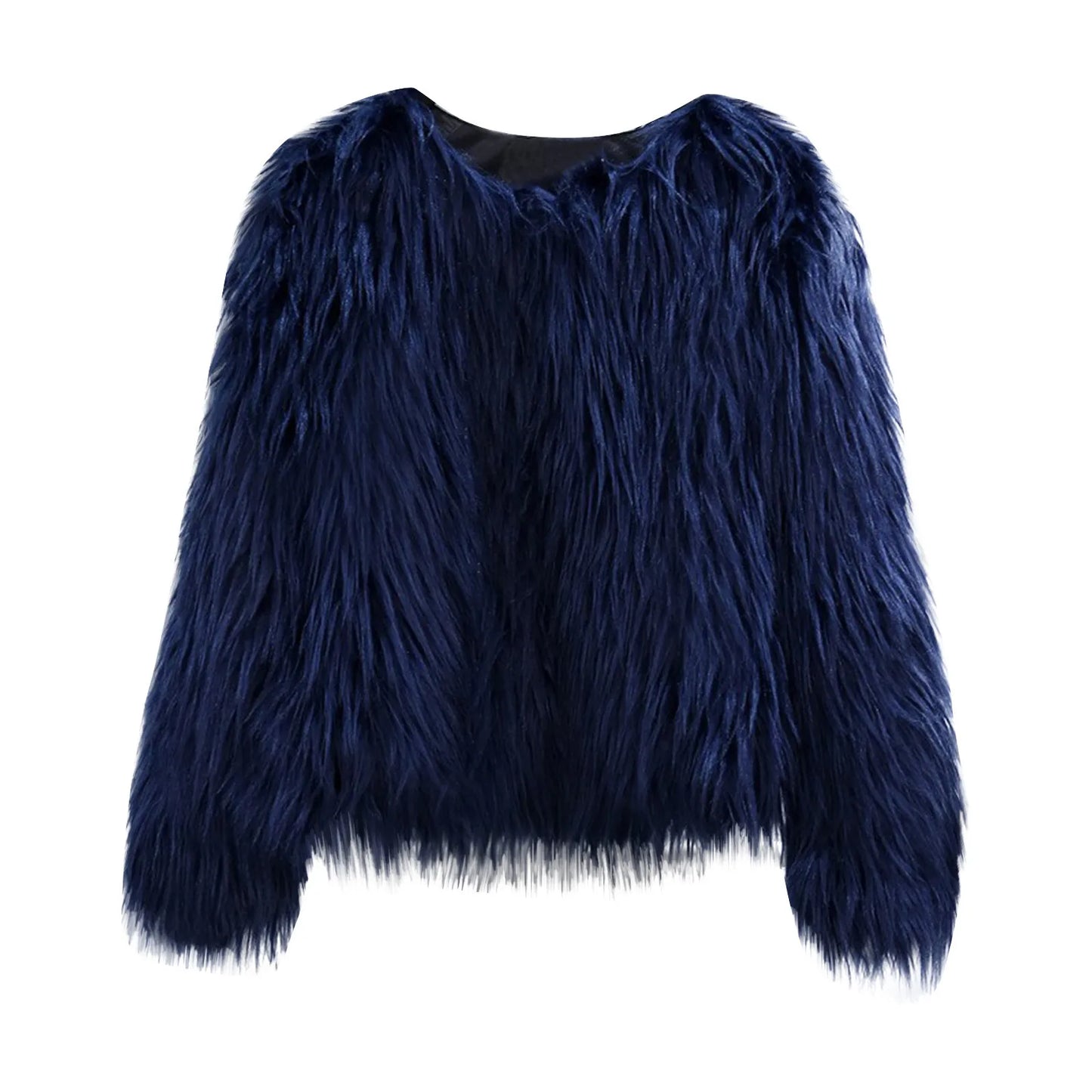 Girls Faux-Fur Winter Coat | Korean Style Thick Jacket Ages 2–10