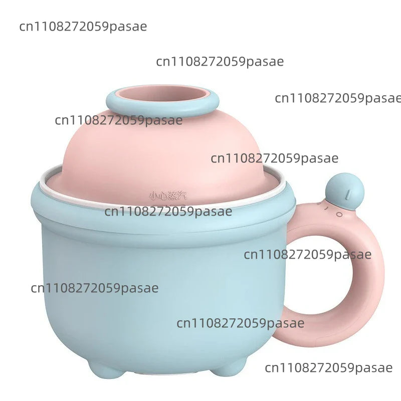 Mini Electric Cooking Pot – 2-in-1 Steam & Cook, Compact 2L