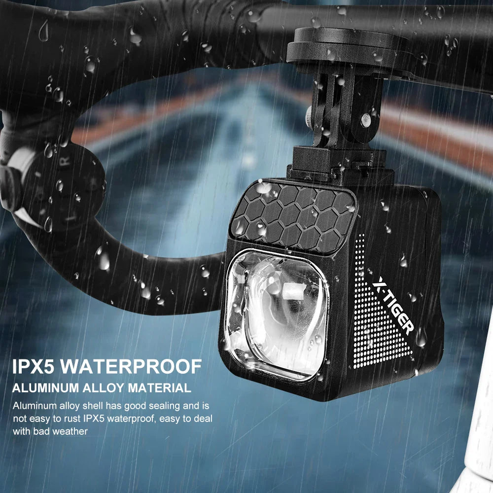 X-TIGER 1600 LM Bike Headlight | Wireless Remote, GoPro Mount