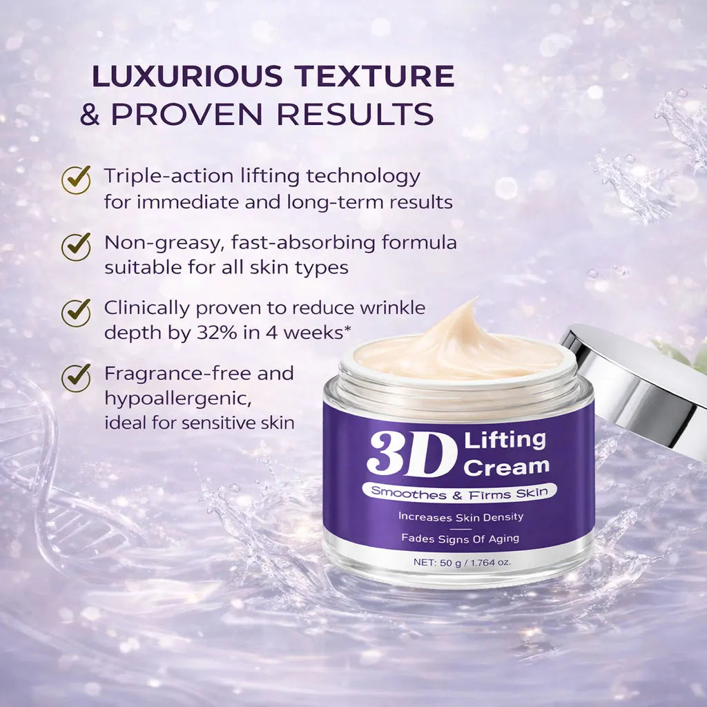 SAUVASINE 3D Lifting Firming Face Cream – 50g Moisturizer