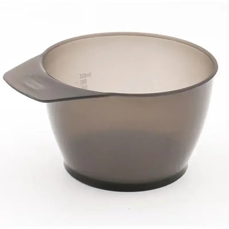 Большая ёмкая миска с цветными волосами Mixing Hairdressing Bowl Suction Bowl Professional Salon Hair Color Dye Tint Bowl Peaceful Pleasures Health and Wellness Gray
