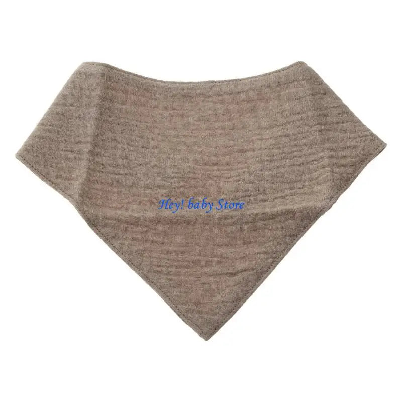 Soft Cotton Baby Feeding Bib Burp Cloth & Bandana Scarf 0-1Y