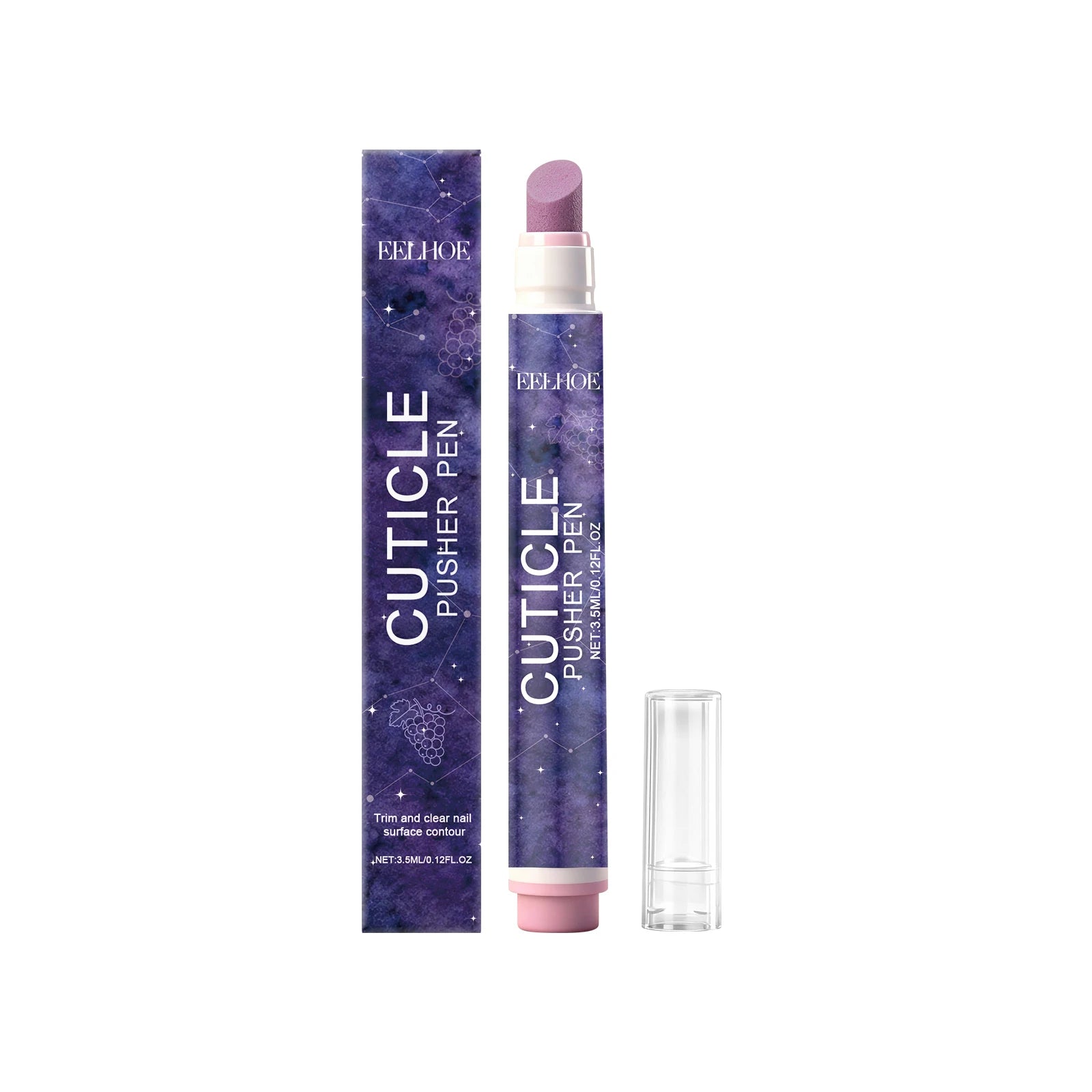 Nails Nutrition Oil Pen Repairing Damaged Nail Nourishment Cuticle Remove Dead Skin Prevent Agnail Multi-effect Nail Pusher Pen Peaceful Pleasures Health and Wellness 3.5ml Boxed