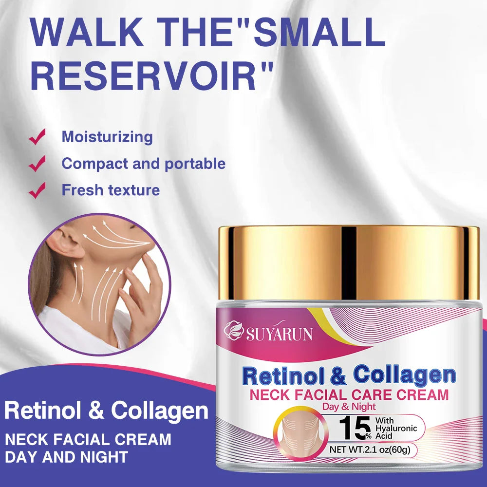 SUYARUN Retinol Collagen Face & Neck Firming Cream | Glass Jar