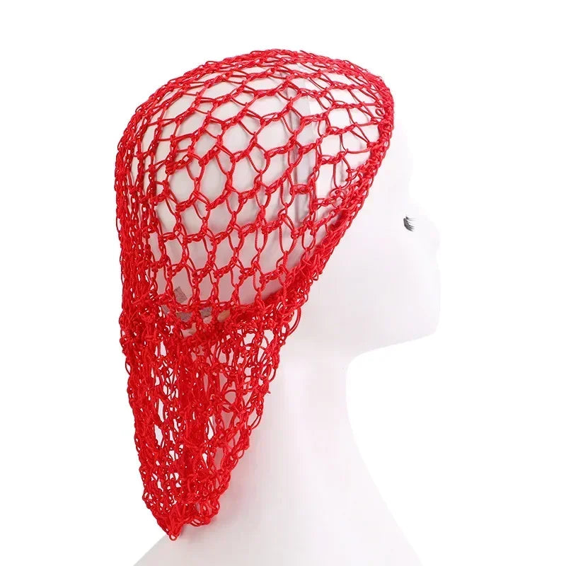 Women's Mesh Crochet Turban Beanie | Sleep Cap & Snood Hat Turban Sleep Cap Peaceful Pleasures Health and Wellness