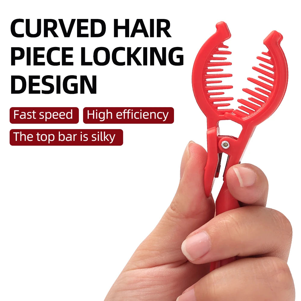 Professional Curling Comb - High-Temperature Curling Tool for Salon Hairstylists - Essential Hair Styling Brush for Perfect Curl Peaceful Pleasures Health and Wellness