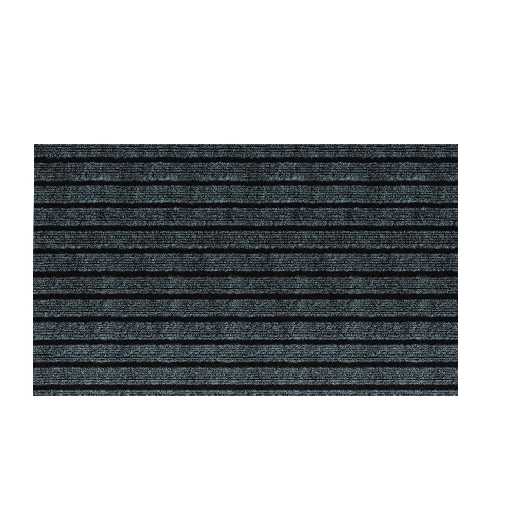 Durable Non-Slip Door Mat Indoor Outdoor Doormat for Home Entrance Stain Fade Resistant Floor Mat Machine Washable Carpet Peaceful Pleasures Health and Wellness Dark Grey A 400MMx600MM
