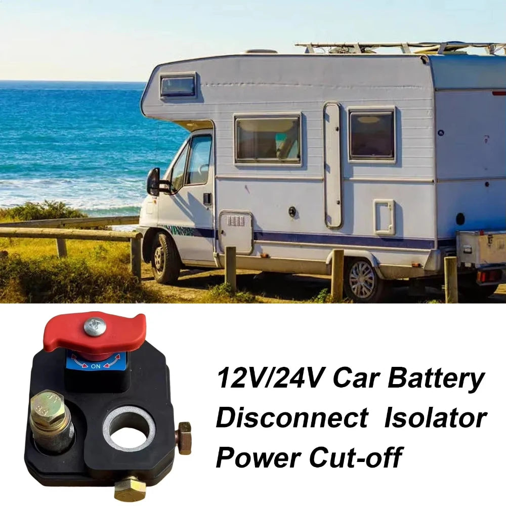 Heavy Duty 12V/24V Car Battery Disconnect Switch