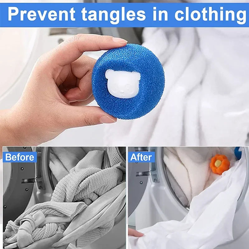 Reusable Pet Hair Remover Laundry Balls – 1, 3 or 5 Pack