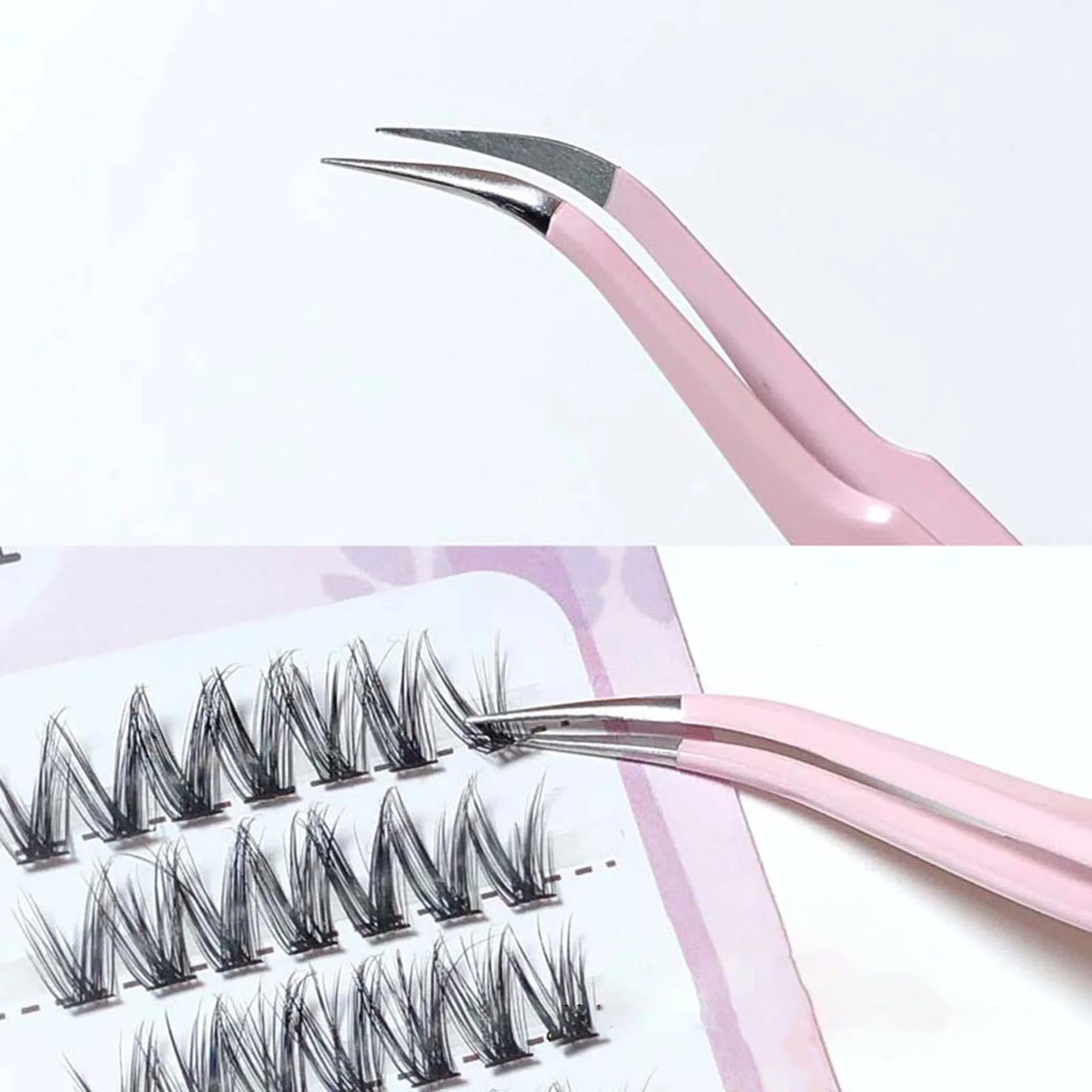 Self Adhesive Lash Clusters Eyelashes Doll Individual Lashes Extension Natural Cat Eye Manga False Eyelashes Cosplay Makeup Peaceful Pleasures Health and Wellness