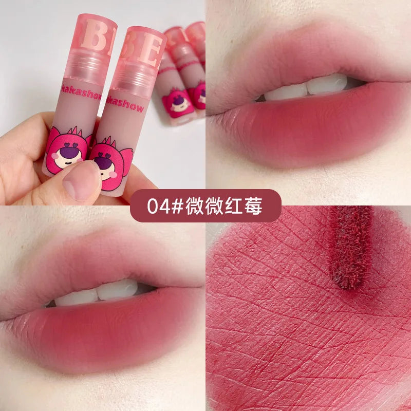 ZYXUAQIR Peach Pink Matte Liquid Lipstick | Velvet Lip Gloss