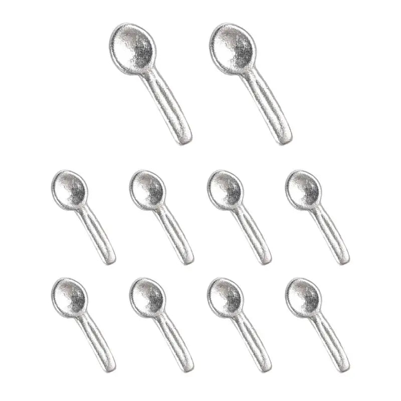 Miniature Coffee Cup Saucer & Spoon Set | Dollhouse Pretend Play