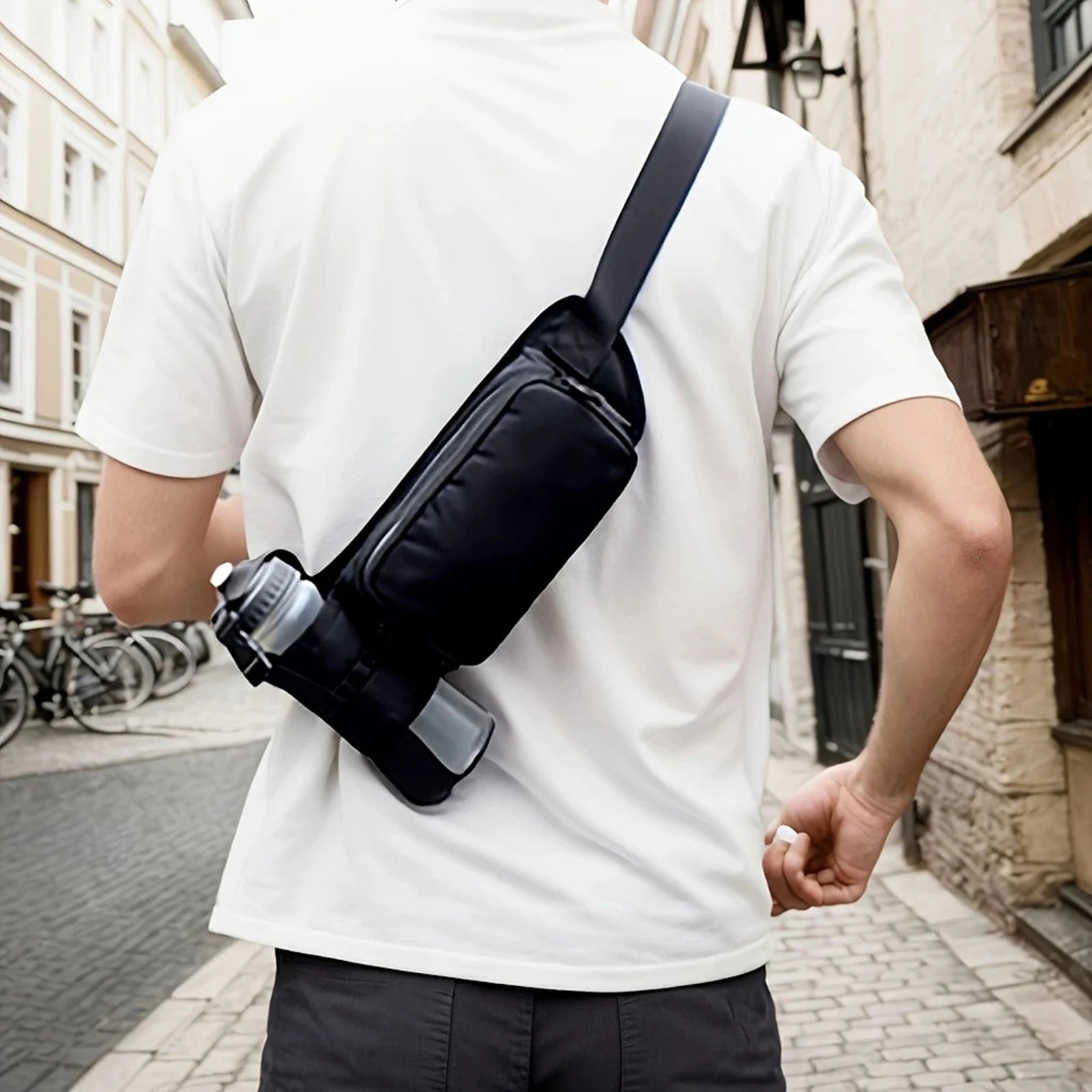 Waterproof Large Capacity Sports Waist Bag for Running and Outdoor Activities Peaceful Pleasures Health and Wellness