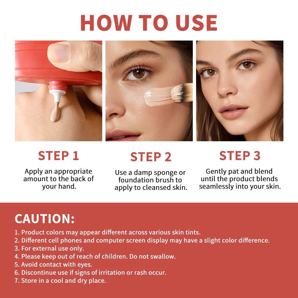 Konfident Glow Skin Tint Foundation | 6 Shades, Buildable Cover