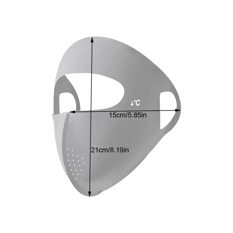 UV Full Face Mask – Breathable Sun Protection for Cycling & Travel