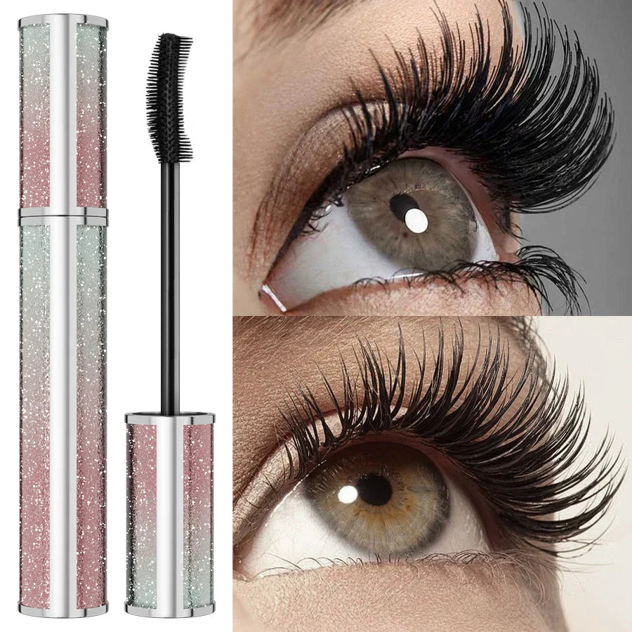 KAFURUX 4D Black Waterproof Mascara – Lengthening & Volume