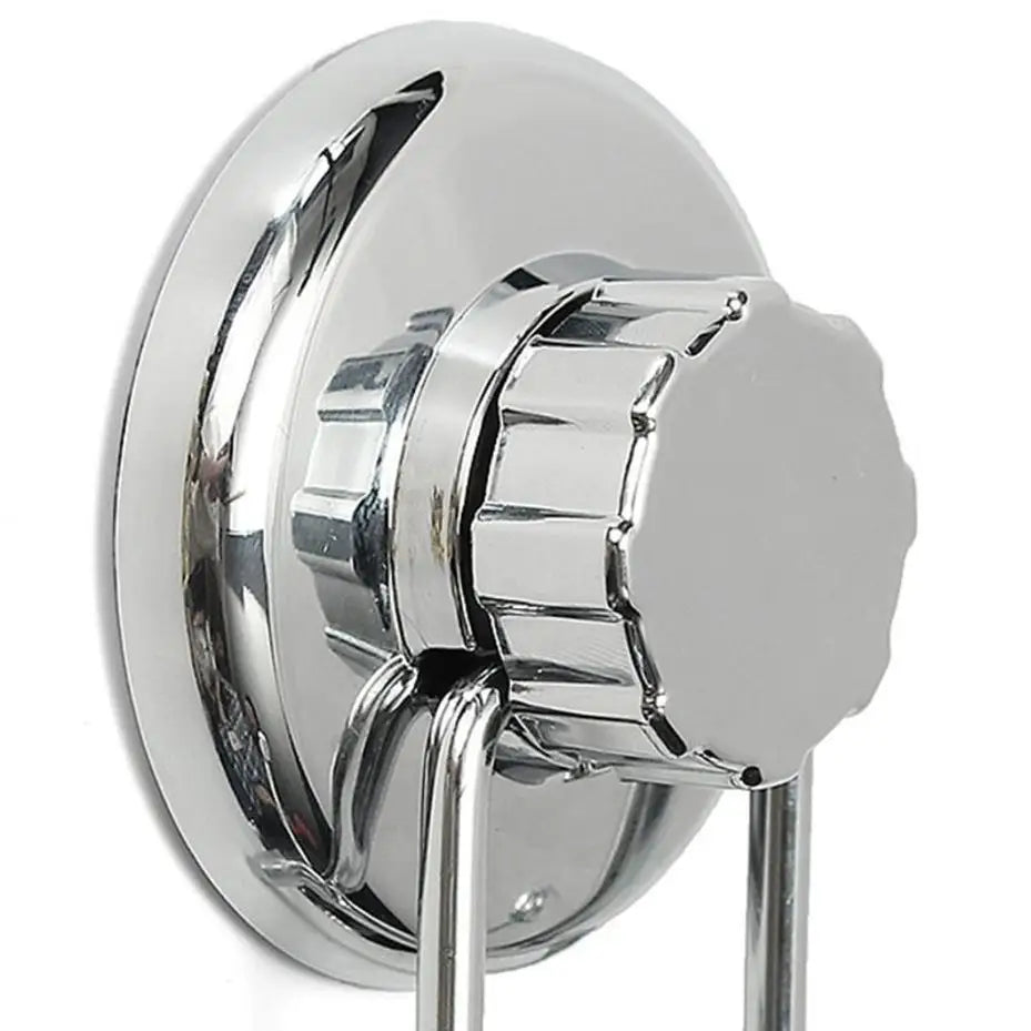 Vacuum Suction Cup Wall Hook Towel Rack Toilet Paper Holder Punch