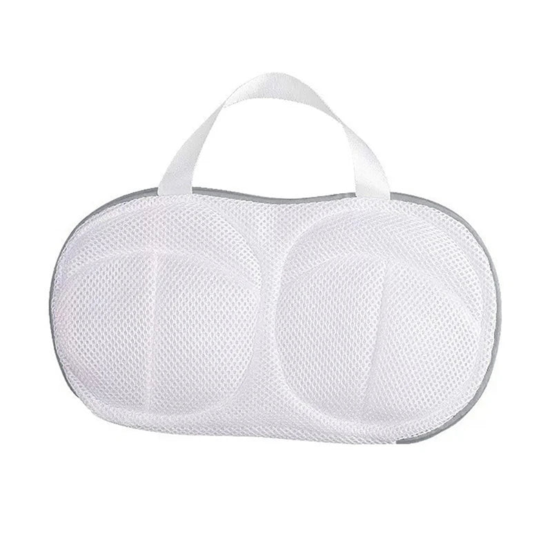 2 Pcs Bra Washing Bags for Laundry – 3D Protective Bracket Lingerie Wash Bag, Non-Deform Dryer Safe