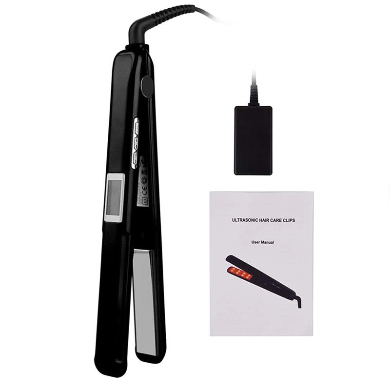 Infrared Ultrasonic Hair Care Hair Care Treatment Tools Professional Shortcut Straightener Hair Straitner Peaceful Pleasures Health and Wellness