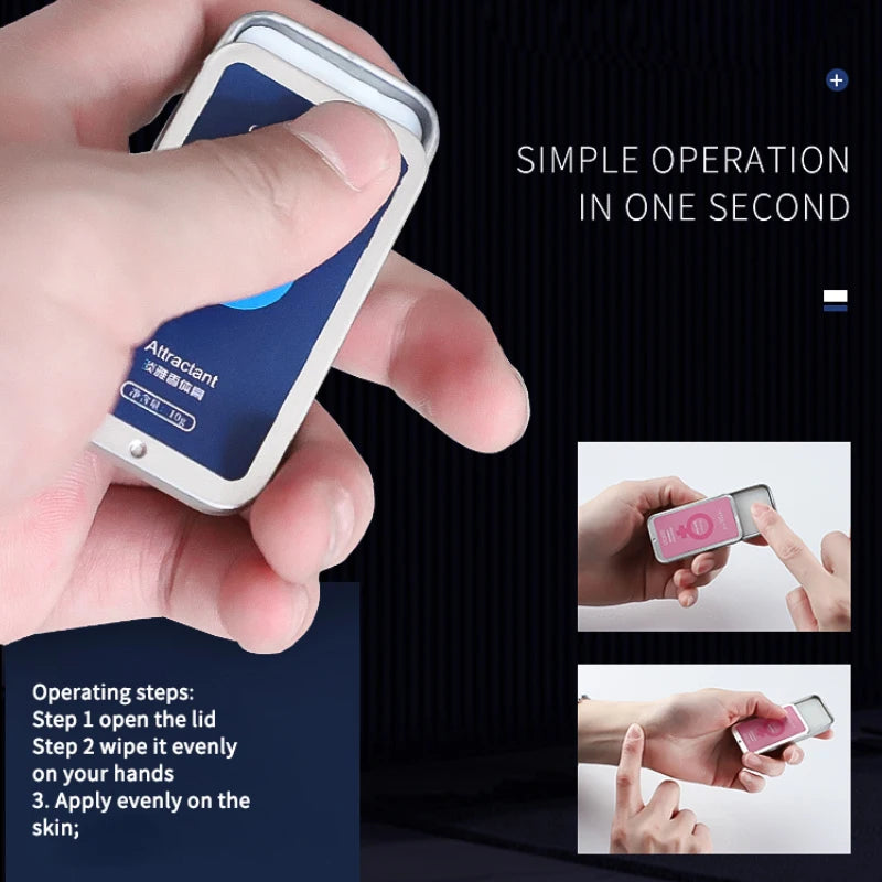 Unisex Pheromone Solid Fragrance Balm | Alcohol-Free 10g
