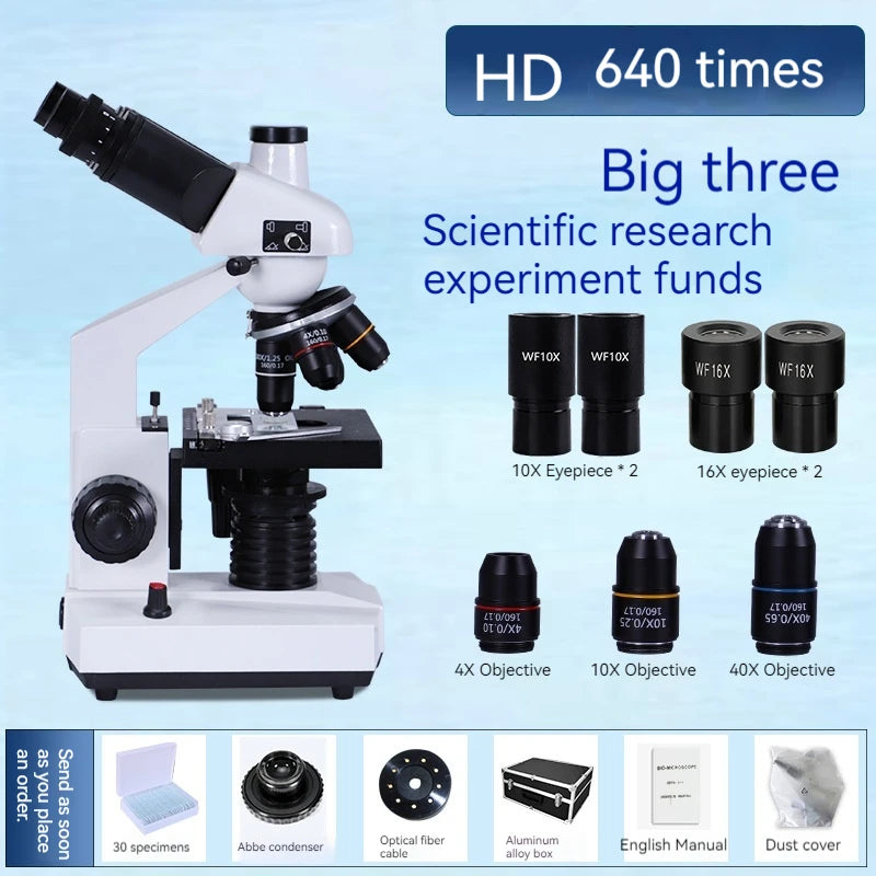 Binocular Electron Microscope Laboratory Research Microscope Maintenance Beauty Electronic Magnifying Glass Peaceful Pleasures Health and Wellness 5