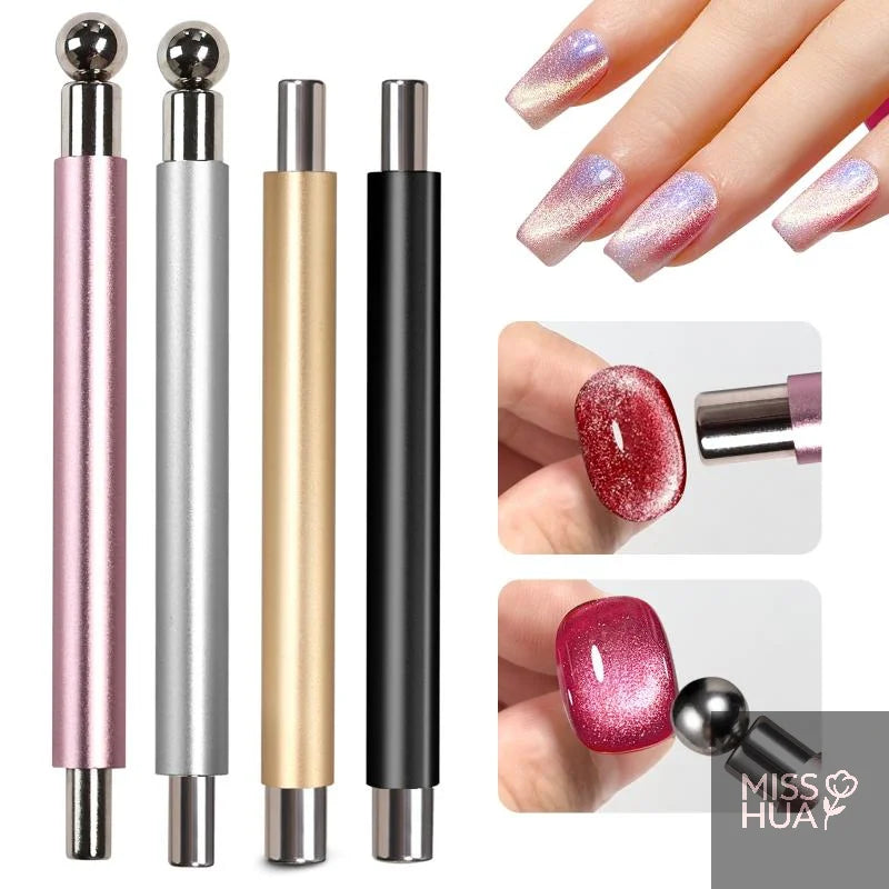 Double-End Cat's Eye Nail Magnet Pen | Super Strong Gel Polish