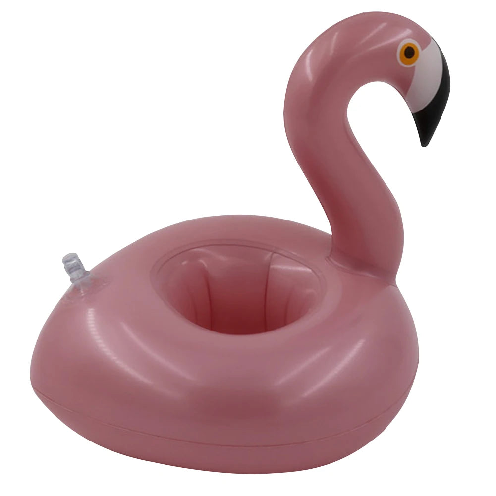 Float Beer Drink Tray Inflatable Swimming Pool Drink Cup Stand PVC Cooler Table Party Supplies for Pool Beach Swimming Peaceful Pleasures Health and Wellness
