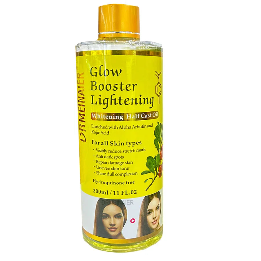 200ml Alpha Arbutin And Kojic Acid Whitening Serum Glow Booster Cast Oil Reduce Stretch Mark And Dark Spots Repair Damage Skin Peaceful Pleasures Health and Wellness 300mlx1 piece