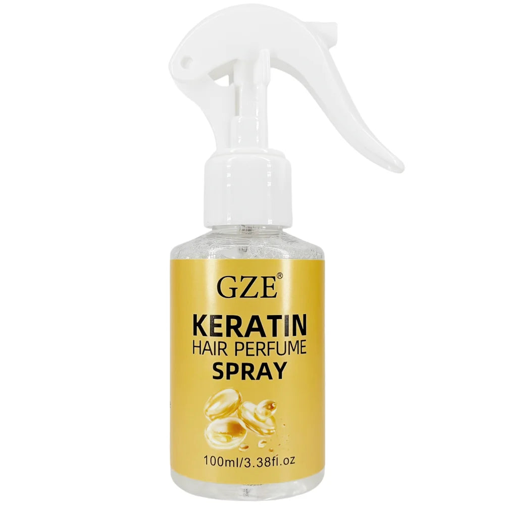 GZE Keratin Hair Perfume Spray – Moisturizing Silky Hair Mist