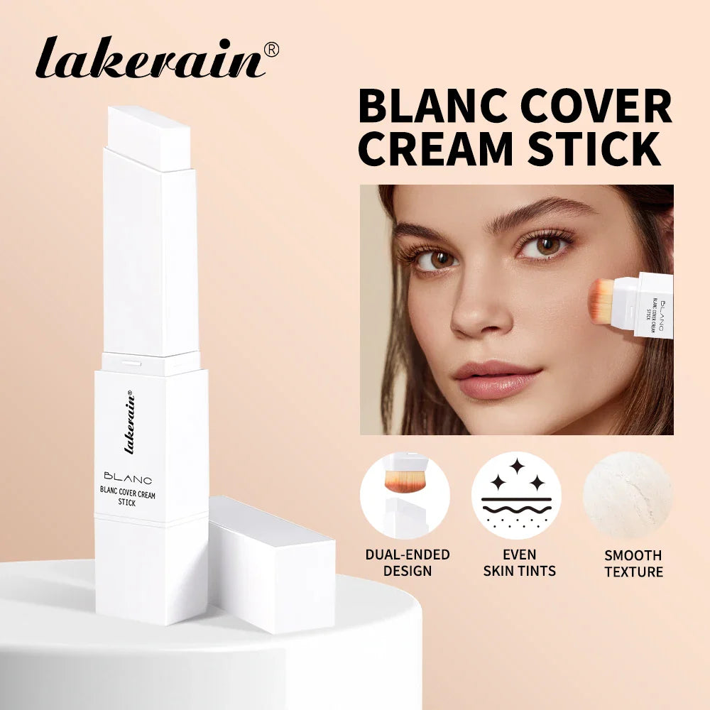 Lakerain Blanc Cover Cream Stick | Waterproof Foundation, 5 Shades
