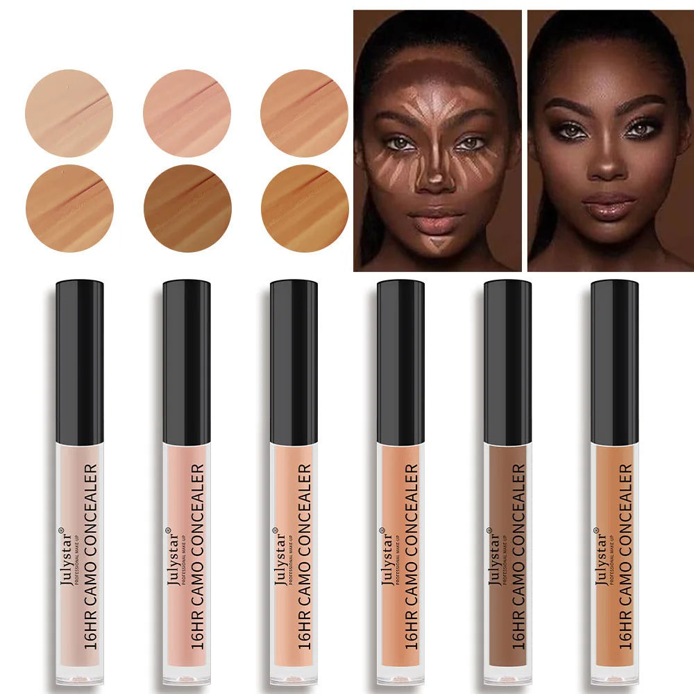 Julystar 16HR Camo Liquid Concealer | Full Coverage, All Shades